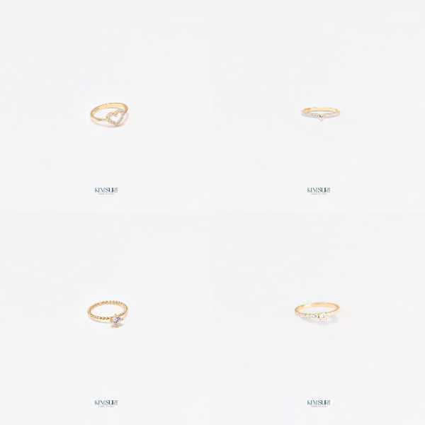 Các mẫu nhẫn cầu hôn của Kim Suri