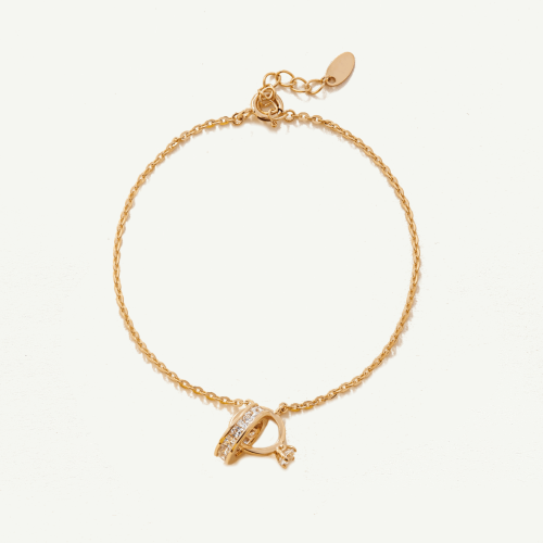 Lắc tay Vàng 10K nhẫn lồng ý nghĩa