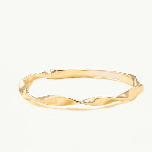 Nhẫn Vàng 10K hình xoắn cá tính - SR23S007Y