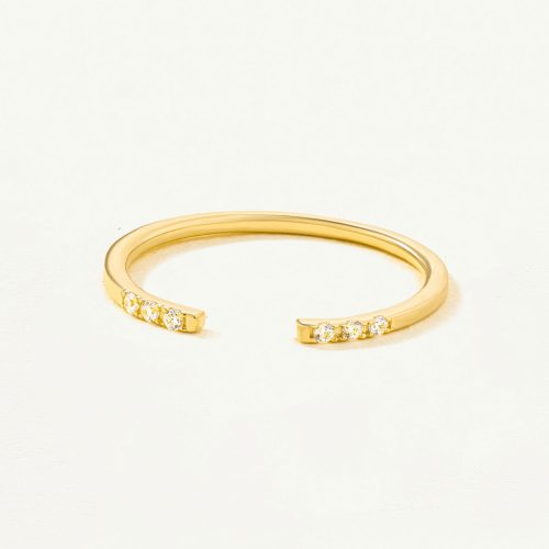 Nhẫn Vàng 10K gắn đá phong cách