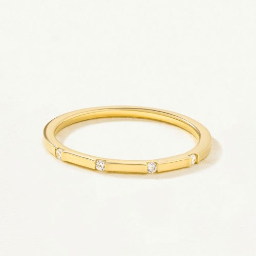 Nhẫn Vàng 10K gắn đá li ti - SR23S028Y