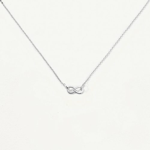 Dây chuyền Vàng Trắng 10K vô cực