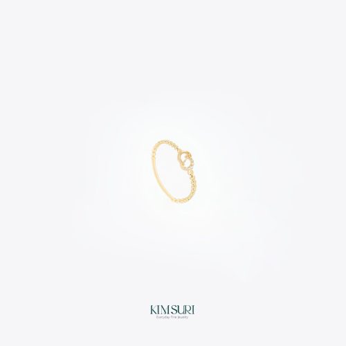 Nhẫn vàng 10k CD R194